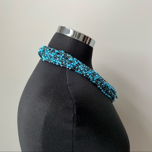 Beautiful Beaded Statement Necklace - Picture 2 of 4